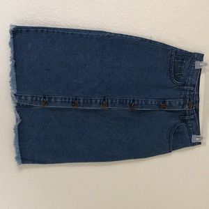 Denim Skirt